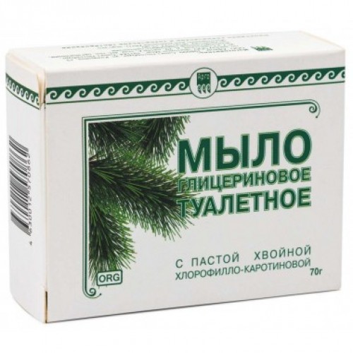 Купить Мыло туалетное глицериновое Фитолон с пастой хвойной хлорофилло-каротиновой  г. Махачкала  